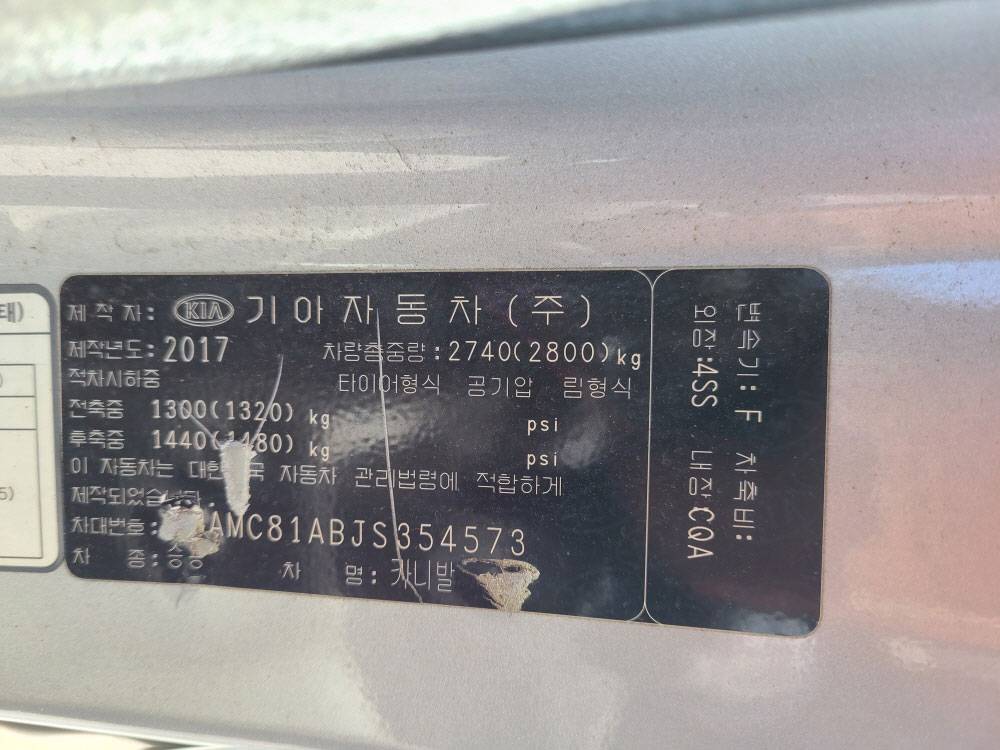 KIA CARNIVAL 2018